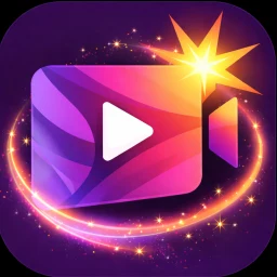 ClipNova AI：AI 视频制作器 图标